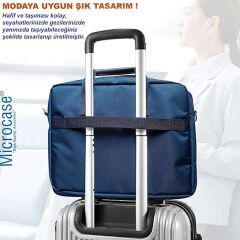 Microcase Apple iPad Air 11 M3 (2025) ile Uyumlu Tablet Çantası+Bluetooth Klavye+Bluetooth Mouse+Tablet Standı Beyaz AL5295