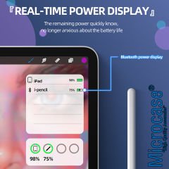 Microcase iPadler ile uyumlu Aktif Stylus Dokunmatik Kalem 2.Nesil Manyetik - AL3452 Beyaz