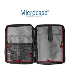 Microcase Apple iPad Pro 13 2025 Tablet Uyumlu Tablet Çanta+Türkçe Bluetooth Klavye+Mouse+Tablet Standı-Siyah AL8128