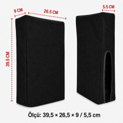 Microcase PS5 Slim için Su Toz Kir Çizik Koruma Kılıfı AL5644