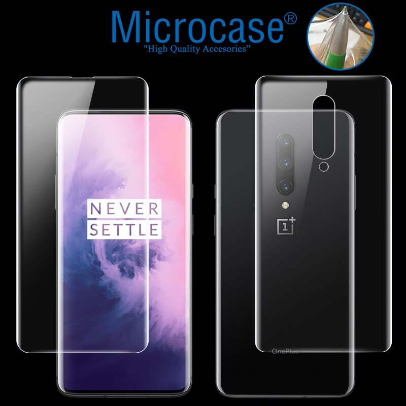 Microcase OnePlus 7 Pro Full Ön Arka Kaplama Koruma Filmi
