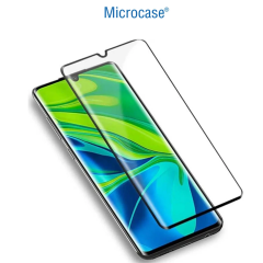 Xiaomi Note 10 Lite / CC9 PRO 3D Curved Tam Kaplayan Kavisli Tempered Cam Ekran Koruyucu - AL3282