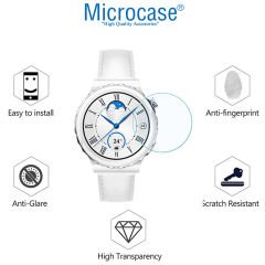 Microcase Huawei Watch GT3 Pro 43 mm için TPU Ekran Koruma Filmi - Şeffaf