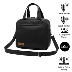 Microcase Termal Günlük Kamp Piknik İçin Yemek İçecek Taşıma Çantası 10 LT AL5430