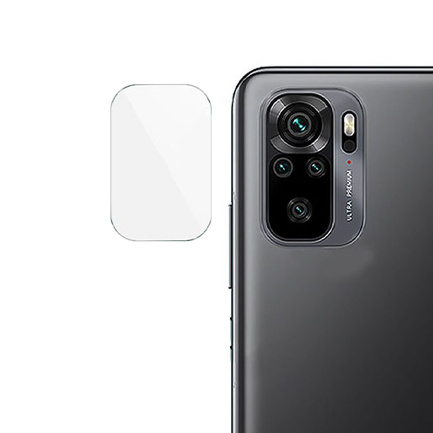 Microcase Xiaomi Poco M5S Global Kamera Camı Lens Koruyucu Nano Esnek Film - AL3400