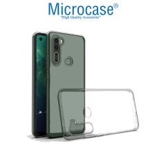Microcase HTC Desire 20 Pro Slim Serisi Soft TPU Silikon Kılıf - Şeffaf