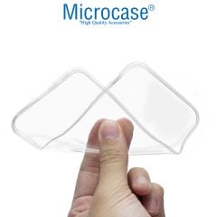 Microcase HTC Desire 20 Pro Slim Serisi Soft TPU Silikon Kılıf - Şeffaf