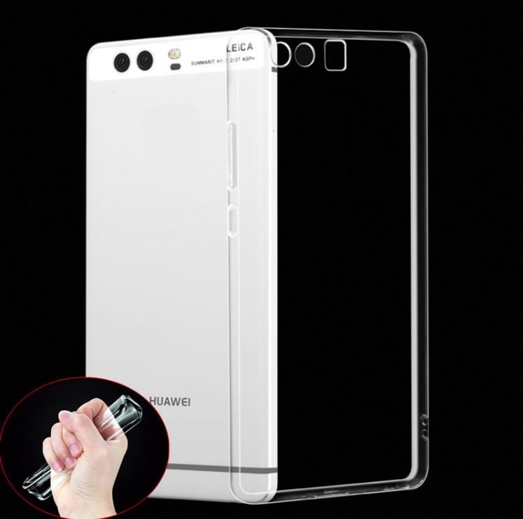 Huawei P10 Plus 5.5'' Ultra İnce Silikon Kılıf + Tempered Glass