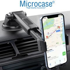 Microcase 360 Döner Başlıklı ML-211 Araç İçi Torpido Üstü Vantuzlu Ayarlanabilir Telefon Tutucu AL4477