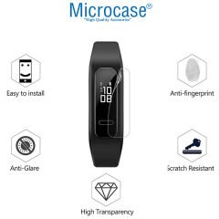 Microcase Huawei Band 4e için TPU Ekran Koruma Filmi - Şeffaf