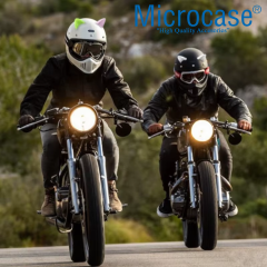 Microcase Motosiklet Kask VB Eşyalar İçin Sevimli İlginç DIY Yapışkanlı Karakter ve Parçalar Kedi Kulağı Seti - AL5011