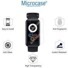 Microcase Realme Band 2 için TPU Ekran Koruma Filmi - Şeffaf