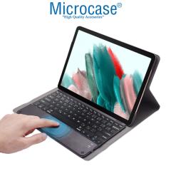 Microcase Samsung Tab A8 X200 10.5 Touchpad Klavyeli Kılıf - BKK5