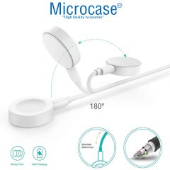 Microcase Huawei Watch GT3 Pro 43-46 mm için Ayrılabilen Tasarım Manyetik Şarj Kablosu - AL2815