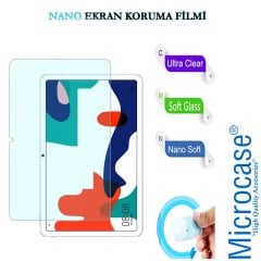 Microcase Huawei MatePad 10.4 inch Siyah Silikon Kılıf + Nano Esnek Ekran Koruma Filmi