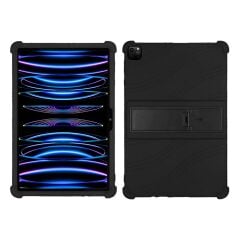 Microcase Apple iPad Pro 11  2025 Tablet için Standlı Silikon Kılıf - AL4363