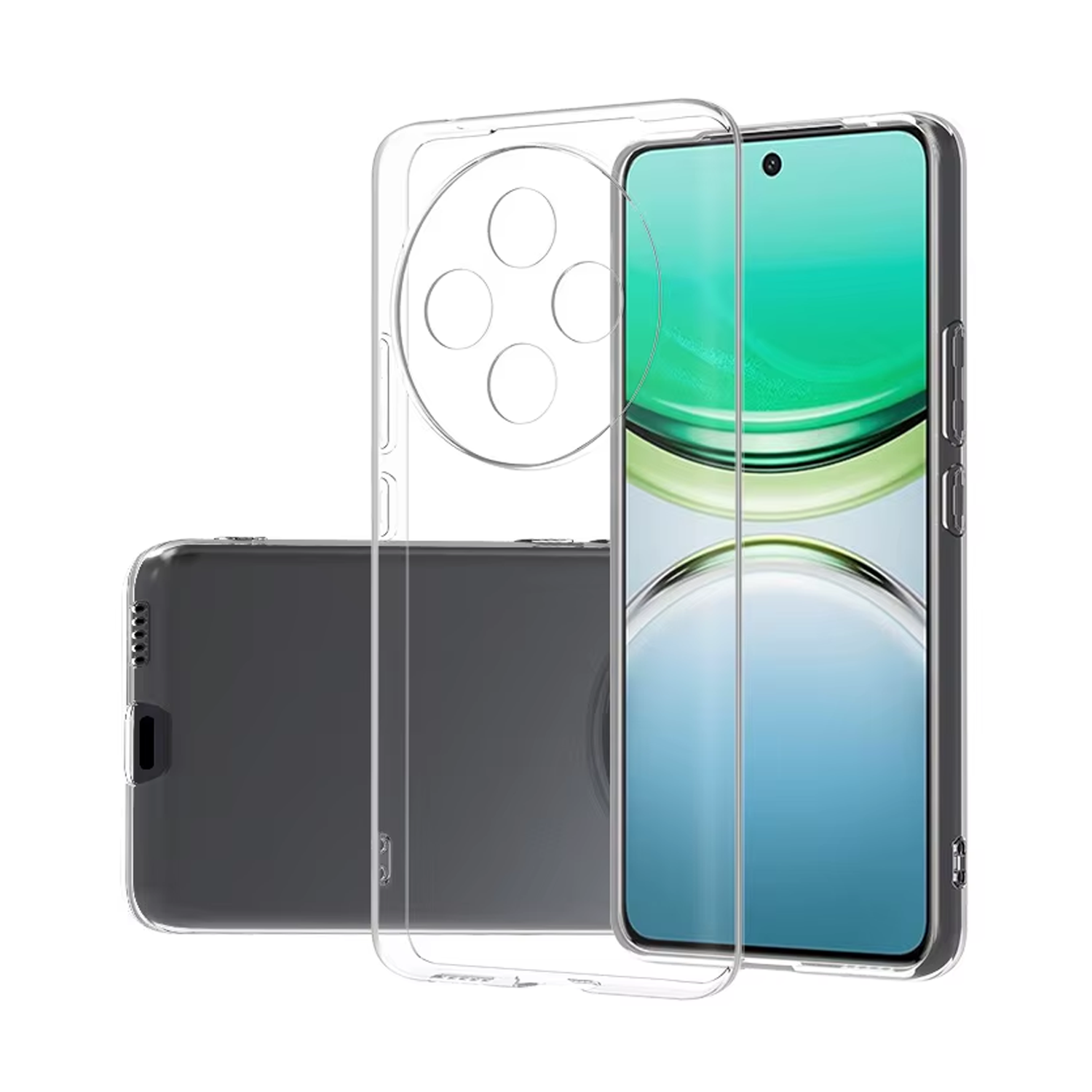 Microcase Vivo X200 Pro ile Uyumlu Slim Serisi Soft TPU Silikon Kılıf - Şeffaf AL3324