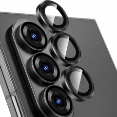Microcase Samsung Galaxy Z Fold 8 Ultra Kamera Camı Lens Koruyucu Halka Set - AL8114