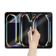 Microcase Apple iPad Pro 13 2025 Tablet Paper Like Pencil Destekli Kağıt Hissi Veren Mat Ekran Koruyucu -  AL3289