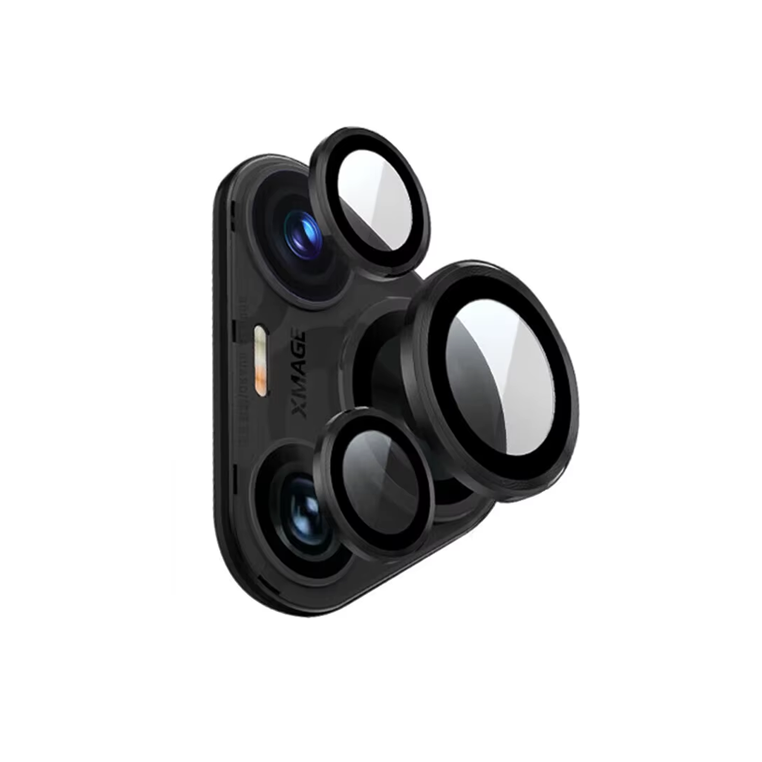 Microcase Huawei Pura 80 Pro Kamera Camı Lens Koruyucu Halka Set - AL8114