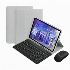 Microcase Xiaomi Poco Pad X1 11.2 inch Tablet için Bluetooth Klavye ve Mouse + Kılıf BKK6