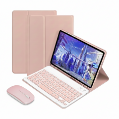 Microcase Xiaomi Poco Pad X1 11.2 inch Tablet için Bluetooth Klavye ve Mouse + Kılıf BKK6