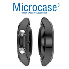 Microcase Samsung Galaxy Watch3 41 mm Önü Açık Tasarım Silikon Kılıf - Siyah