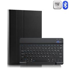 Microcase Samsung Tab S9 Ultra 14.6 inch Tablet ile uyumlu Bluetooth Türkçe Klavyeli Standlı Kılıf AL4827 ITHL