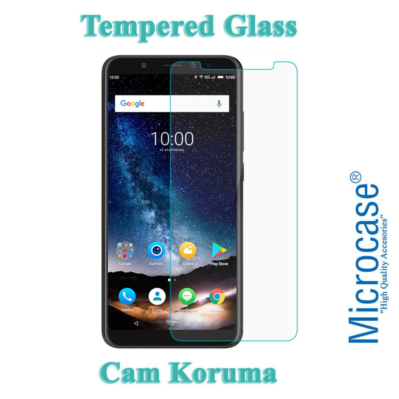 Microcase Casper Via G1 Tempered Glass Cam Ekran Koruma