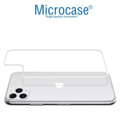 Microcase iPhone 11 Pro Arka Kapak için Tempered Glass Cam Koruma