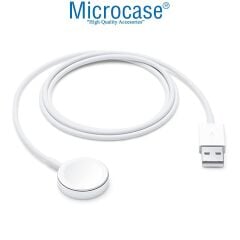 Microcase Huawei Watch GT 6 46mm İçin USB Manyetik Şarj Cihazı Beyaz - AL3433