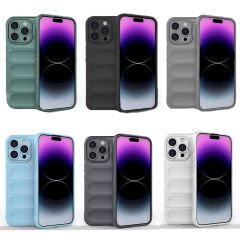 Microcase Iphone 15 Pro Miami Serisi Darbeye Dayanıklı Silikon Kılıf - AL3420