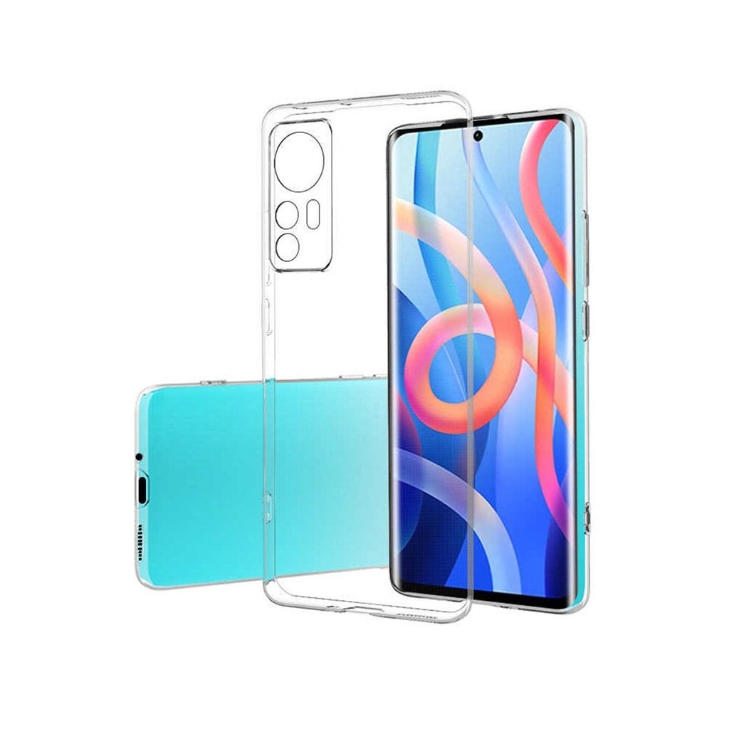 Microcase Xiaomi 12S Slim Serisi Soft TPU Silikon Kılıf - Şeffaf