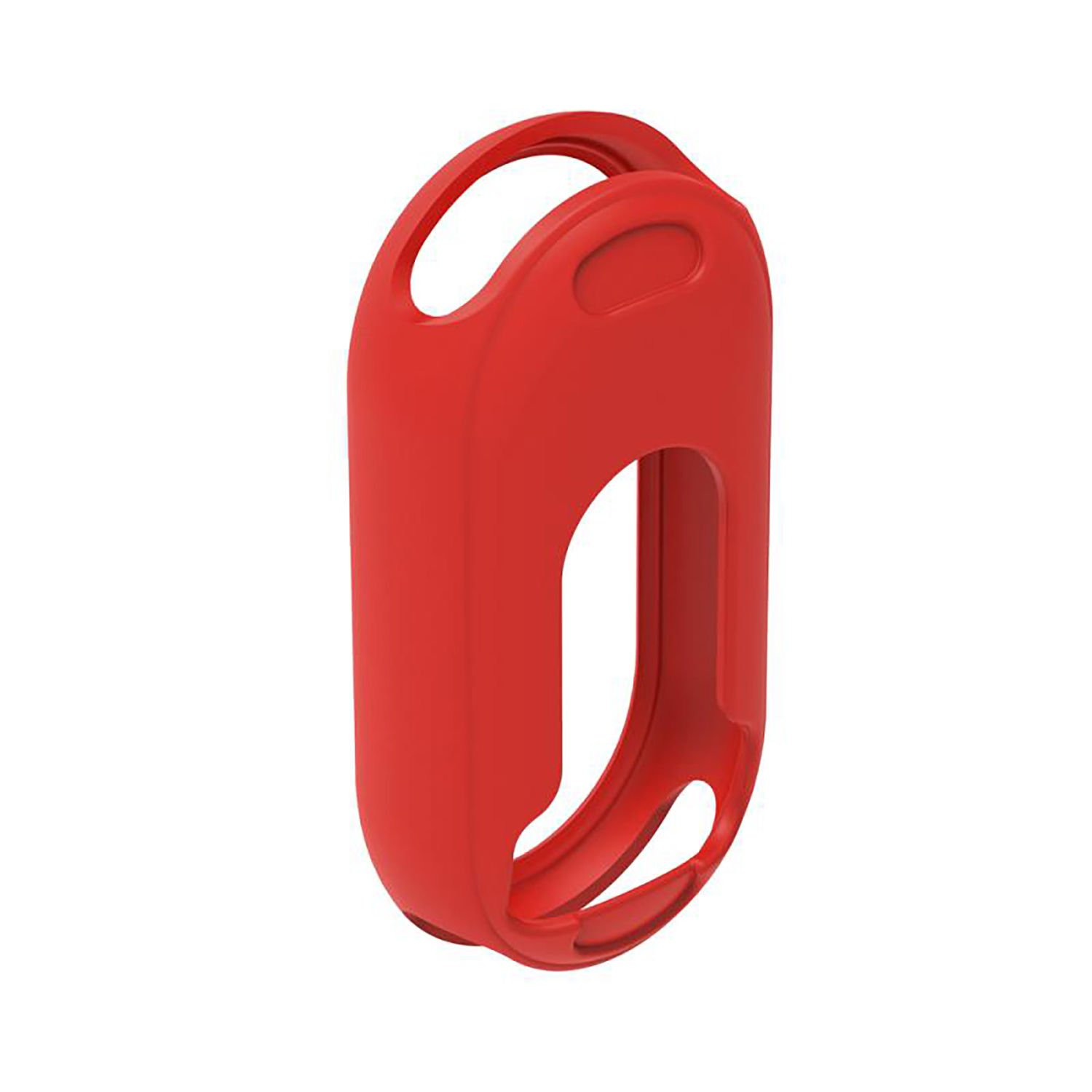 Microcase Xiaomi Mi Band 8 Önü Açık Mat Silikon Kılıf - AL3172 Kırmızı