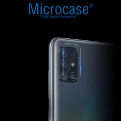 Microcase Samsung Galaxy A71 Kamera Camı Lens Koruyucu Nano Esnek Film