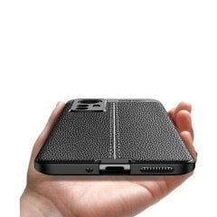 Microcase Xiaomi 12S Leather Tpu Silikon Kılıf - Siyah