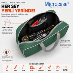 Microcase Su Geçirmez El Tutacaklı Takım ve Hırdavat Çantası AL5640