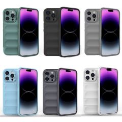 Microcase Iphone 15 ProMax Miami Serisi Darbeye Dayanıklı Silikon Kılıf - AL3420