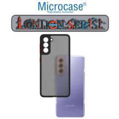 Microcase Samsung Galaxy S22 Plus London Sert Kılıf - Buzlu Siyah