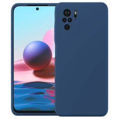 Microcase Xiaomi Redmi Note 10 / Note 10S (4G) CamPRO Serisi Kamera Korumalı Silikon Kılıf - AL3427