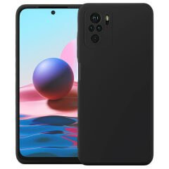 Microcase Xiaomi Redmi Note 10 / Note 10S (4G) CamPRO Serisi Kamera Korumalı Silikon Kılıf - AL3427