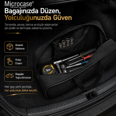 Microcase Çok Amaçlı Oto Bagaj ve Hırdavat Çantası AL5640