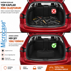 Microcase Çok Amaçlı Oto Bagaj ve Hırdavat Çantası AL5640