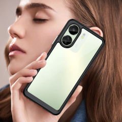 Microcase Xiaomi Redmi 13C 4G Shield Serisi Darbeye Dayanıklı Yarı Esnek Plastik Tpu Kılıf - AL8100
