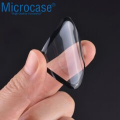 Microcase Apple Watch Ultra 49 mm Tam Kaplayan Kavisli Ekran Koruyucu 3D Pet Film - Siyah