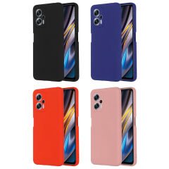Microcase Xiaomi Redmi Note 11T / 11T Pro/Poco X4 GT CamPRO Serisi Kamera Korumalı Silikon Kılıf - AL3427