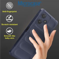 Microcase Xiaomi Poco M6 Pro 5G-Redmi 12 5G Miami Serisi Darbeye Dayanıklı Silikon Kılıf - AL3420