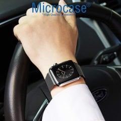 Microcase Apple Watch Seri 4 - 5 40mm Metal Mıknatıslı Kordon Kayış M-L KY6 (SEÇENEKLİ)