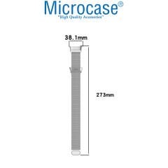 Microcase Xiaomi Redmi Watch 3 Metal Mıknatıslı Kordon Kayış - KY77