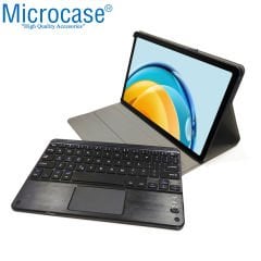 Microcase Honor Pad X8 10.1 inch Tablet Bluetooth Touchpad Klavye + Standlı Kılıf - BKK2